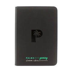 Palms Off Collector's Series 9 Pocket Zip Trading Card Binder - BLACK