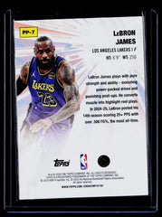 LeBron James Topps - Power Players Holo Foil PP-7 NM