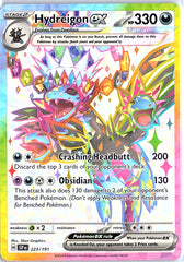 Hydreigon ex Ultra Rare SV08: Surging Sparks 223/191 NM