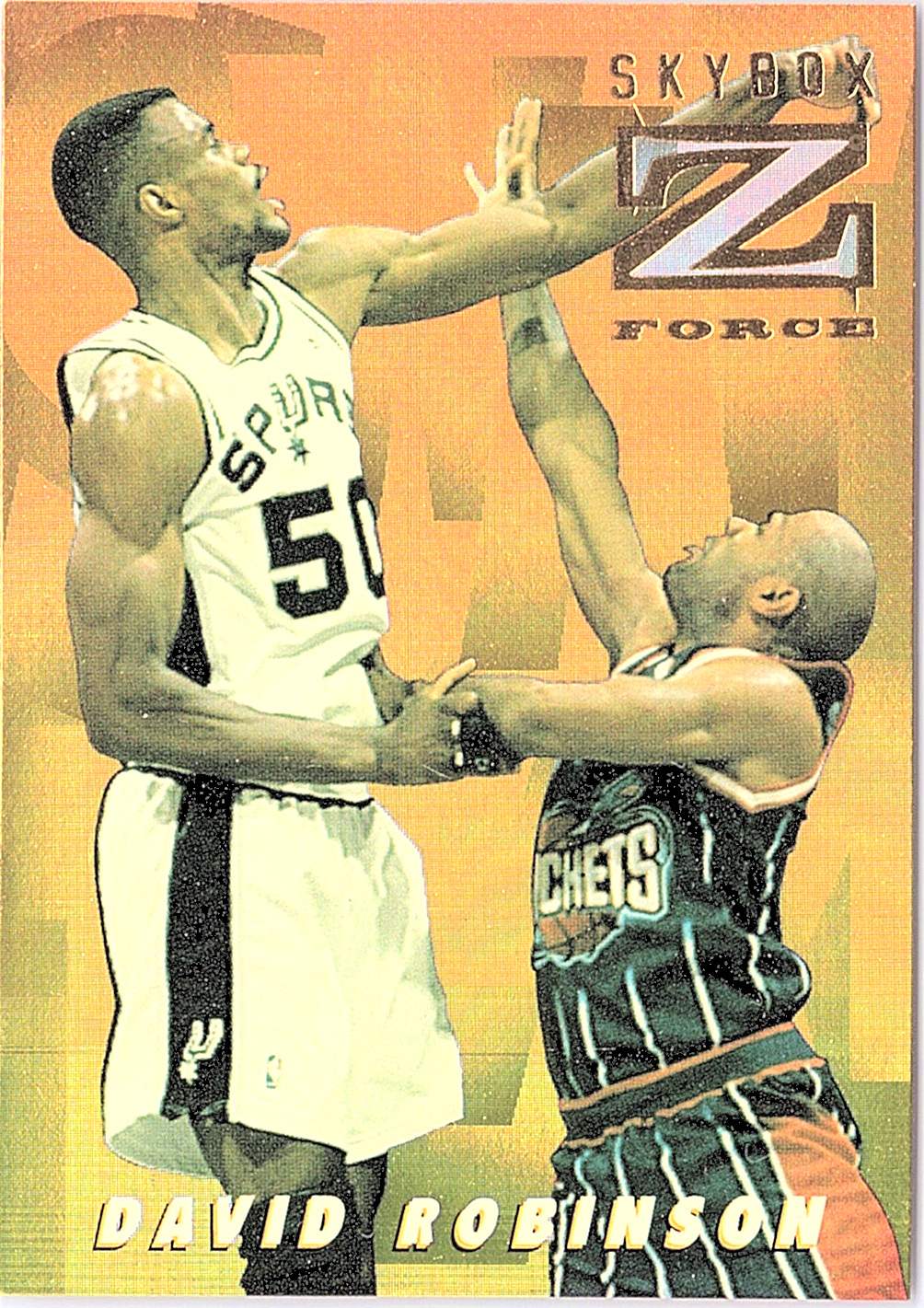 1996-97 SkyBox Z-Force - Swat Team David Robinson ST7 San Antonio Spurs