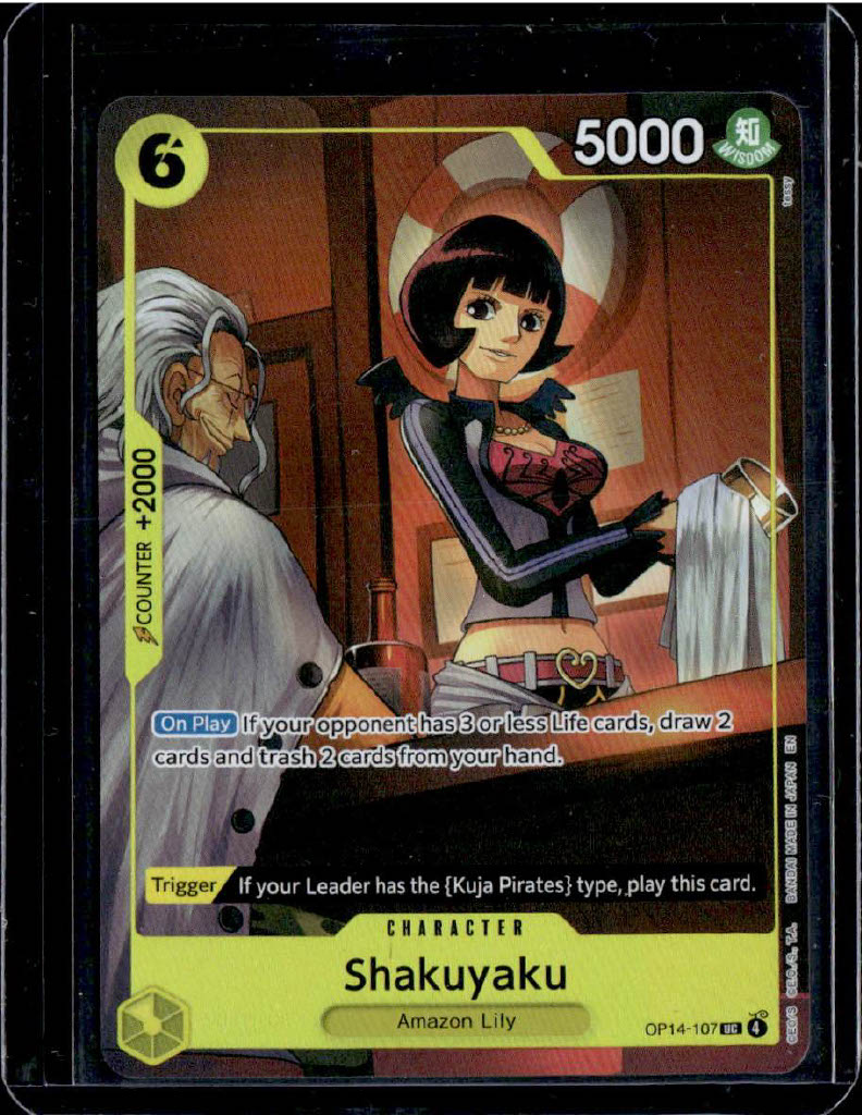 Shakuyaku (One Piece Card Game Illustration Box Vol. 7) Foil One Piece Promotion Cards OP14-107 NM