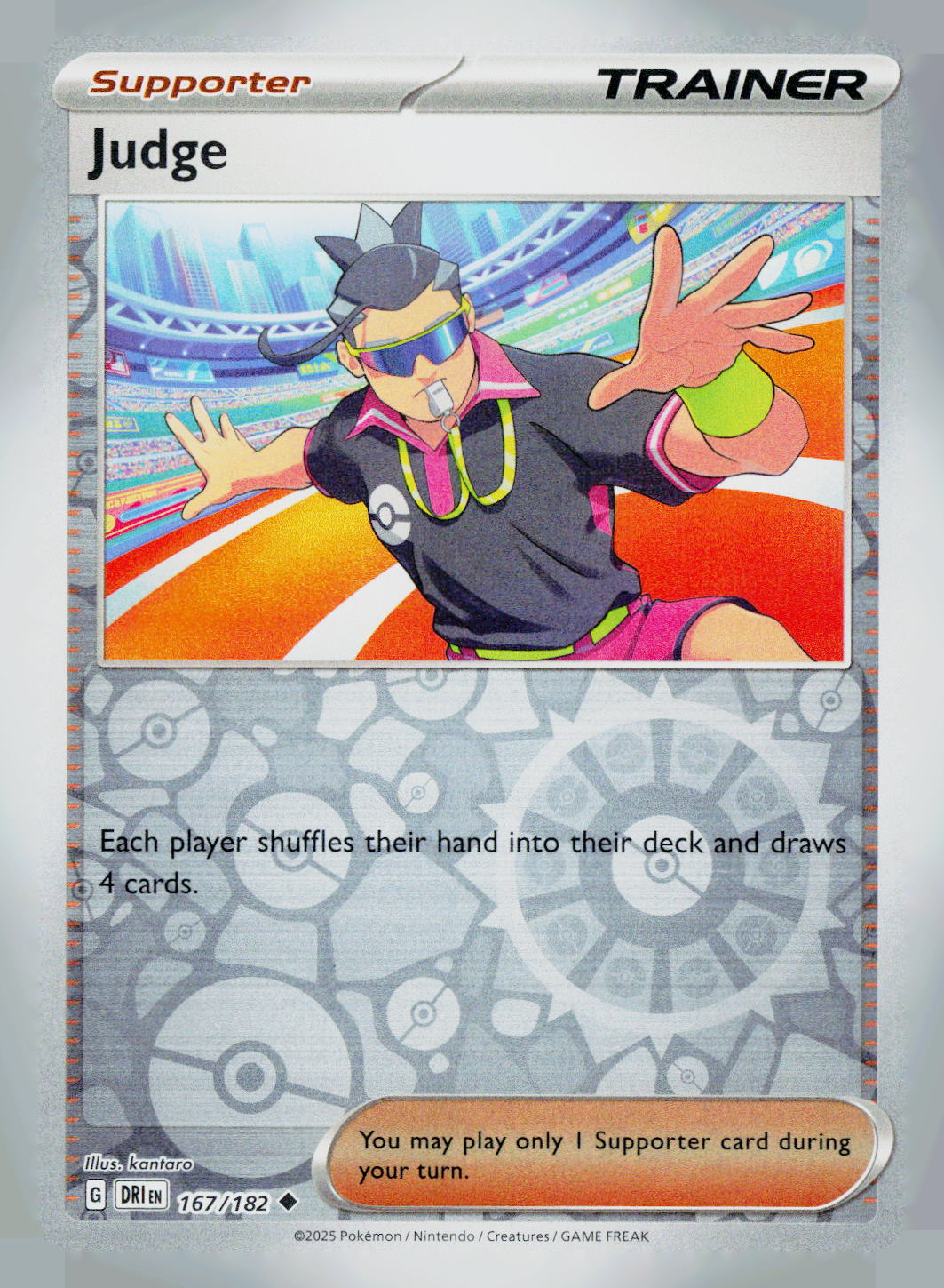 Judge PPP 167/182 Reverse Holo NM