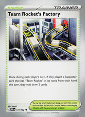 Team Rocket's Factory DRI 173/182 NM