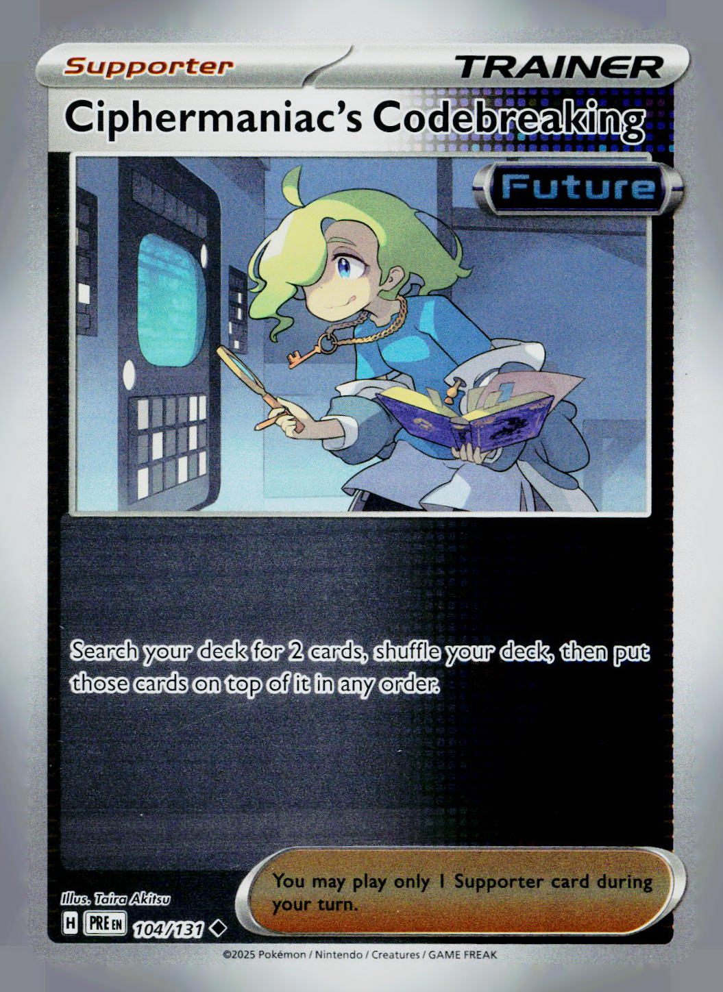 Ciphermaniac's Codebreaking PRE Reverse Holo NM