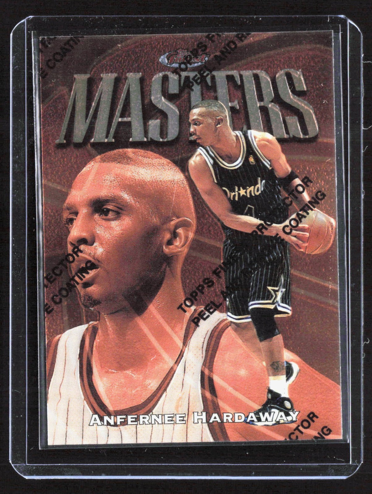 1997-98 Finest Anfernee Hardaway 77 Basketball Orlando Magic