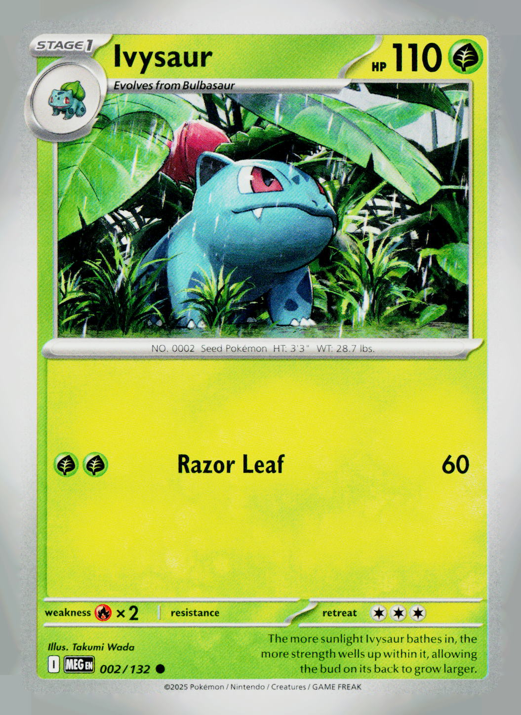 Ivysaur MEG 002/132 NM