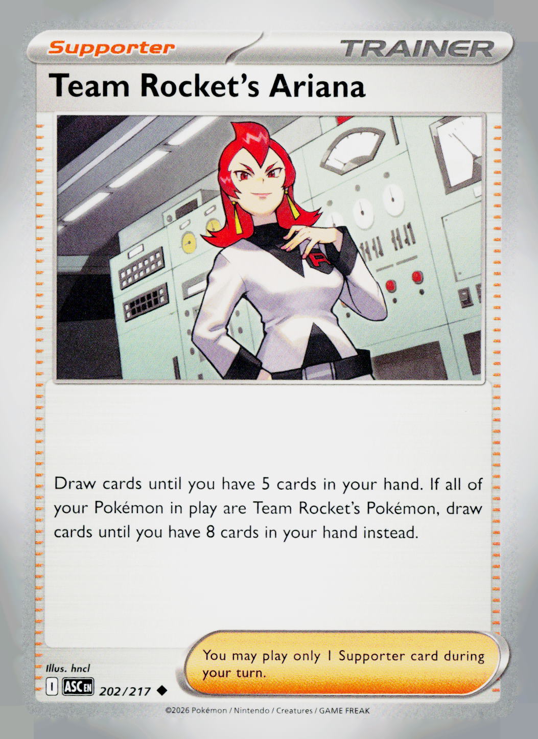 Team Rocket's Ariana ASC NM