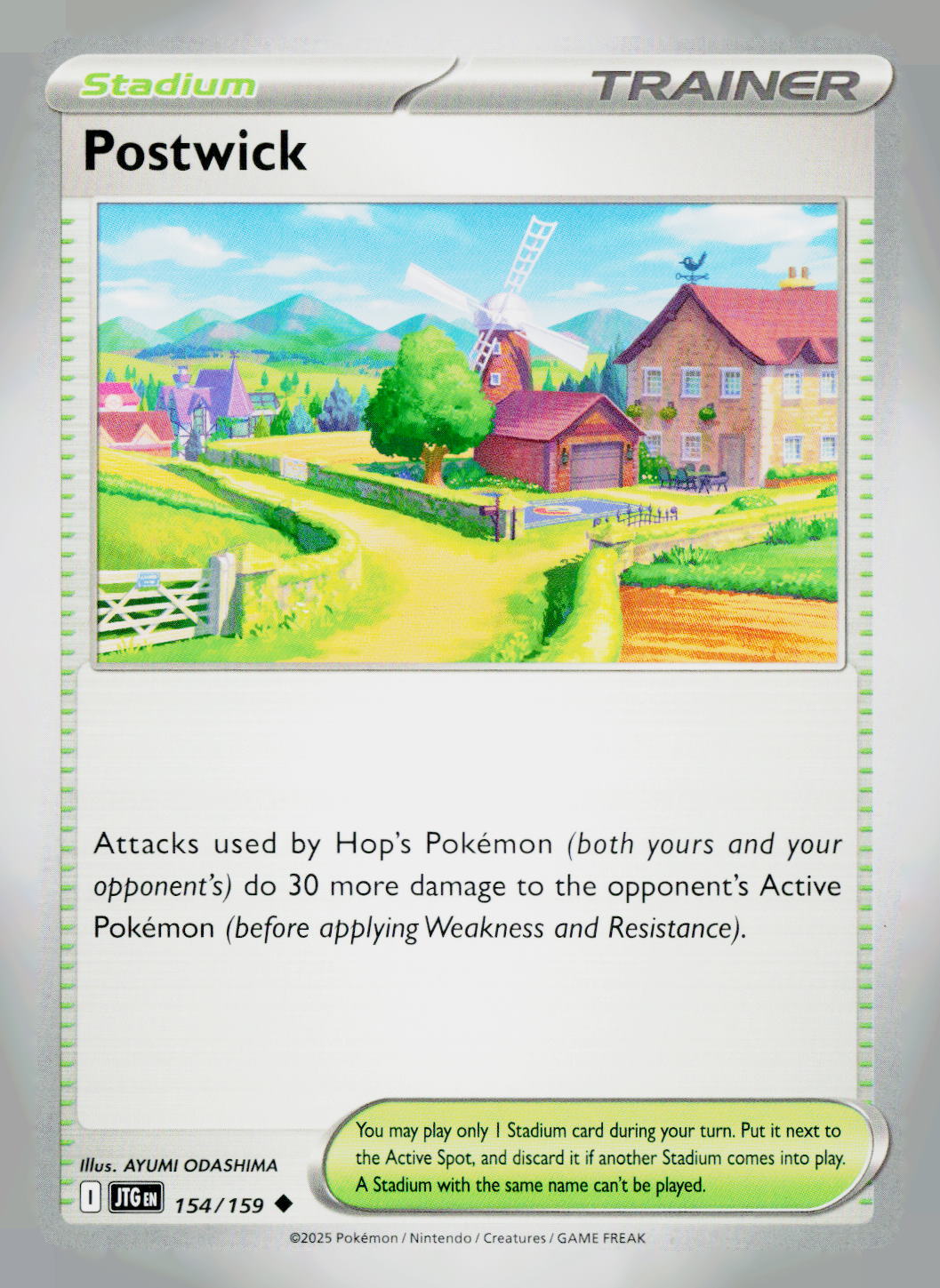 Postwick JTG 154/159 NM