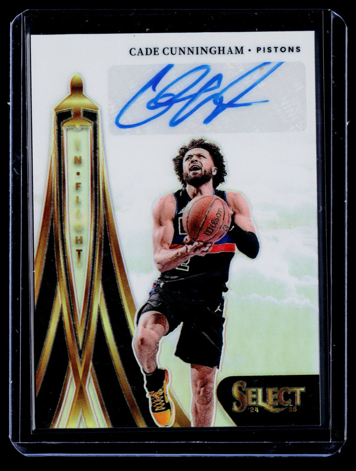 Cade Cunningham Panini Select - In Flight Signatures IFS-CAD NM