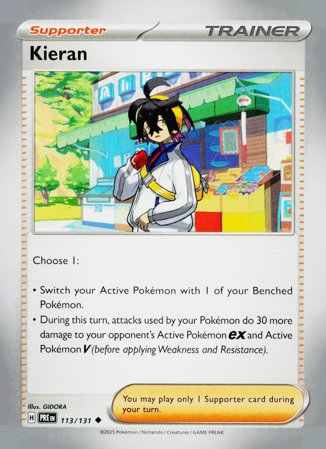 Kieran PRE NM