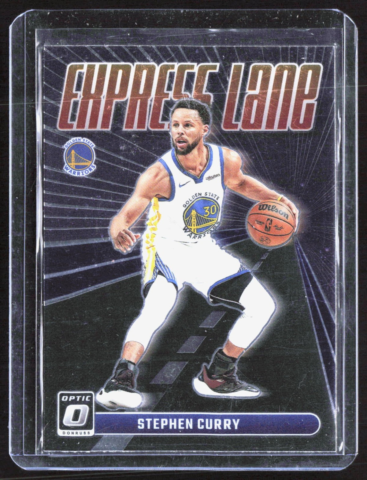 2023-24 Donruss Optic - Express Lane Stephen Curry 25 Golden State Warriors