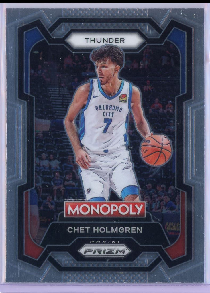 2023 Panini Prizm Monopoly Chet Holmgren 85