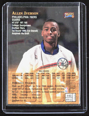 1997-98 Finest Allen Iverson 143 Basketball Philadelphia 76ers