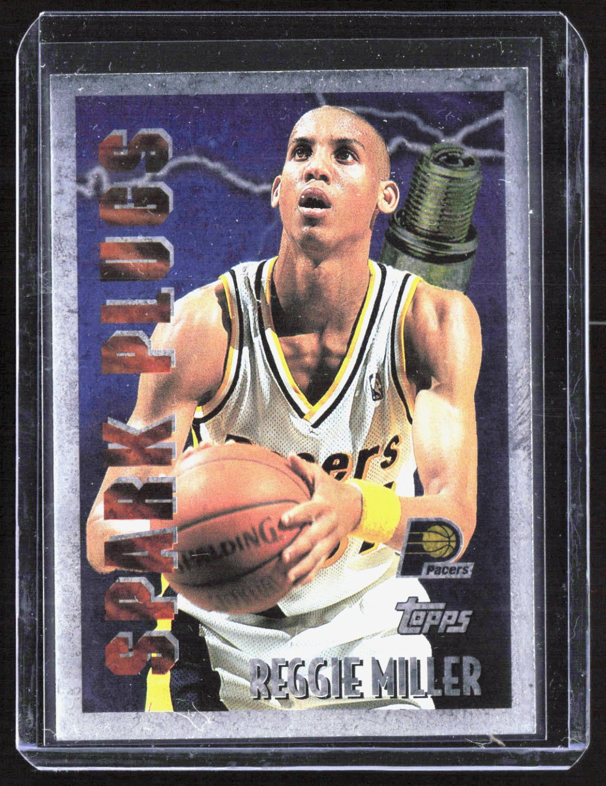 1995-96 Topps - Spark Plugs Reggie Miller SP3 Basketball Indiana Pacers