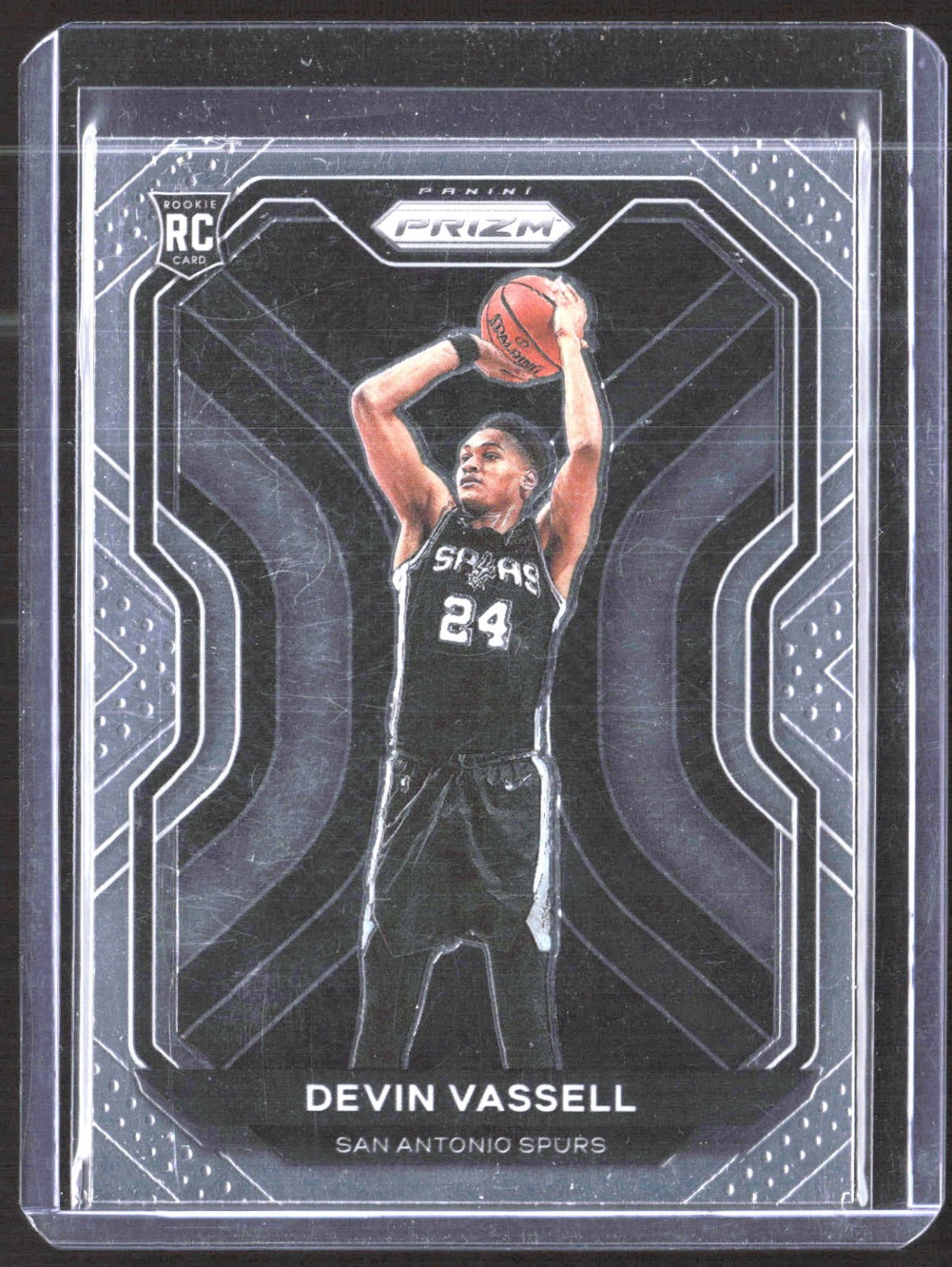 2020-21 Panini Prizm - Ruby Wave Prizms Devin Vassell 252 Basketball San Antonio Spurs