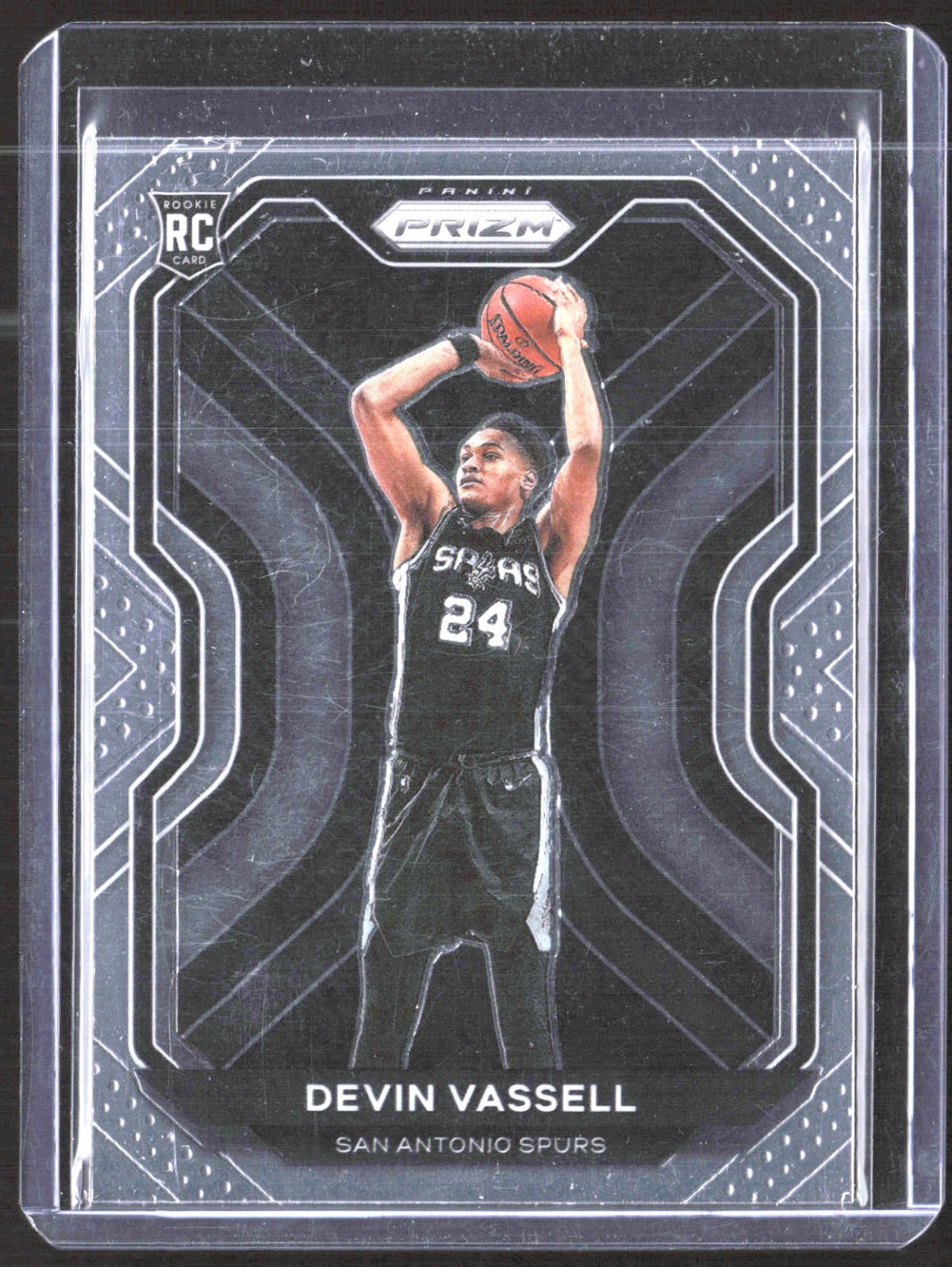 2020-21 Panini Prizm - Ruby Wave Prizms Devin Vassell 252 Basketball San Antonio Spurs