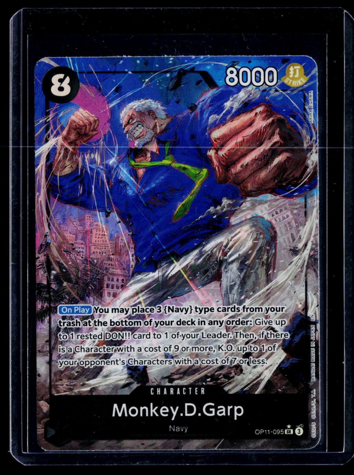 Monkey.D.Garp (Alternate Art) OP11 Foil NM