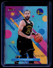 Stephen Curry Finest - Sky Blue Refractor 74 NM