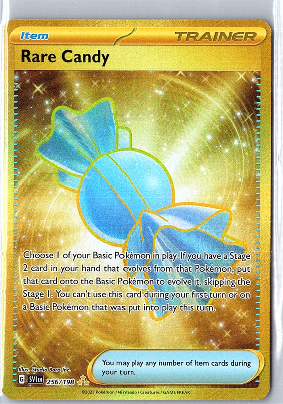 Rare Candy Hyper Rare SV01: Scarlet & Violet Base Set 256/198 NM