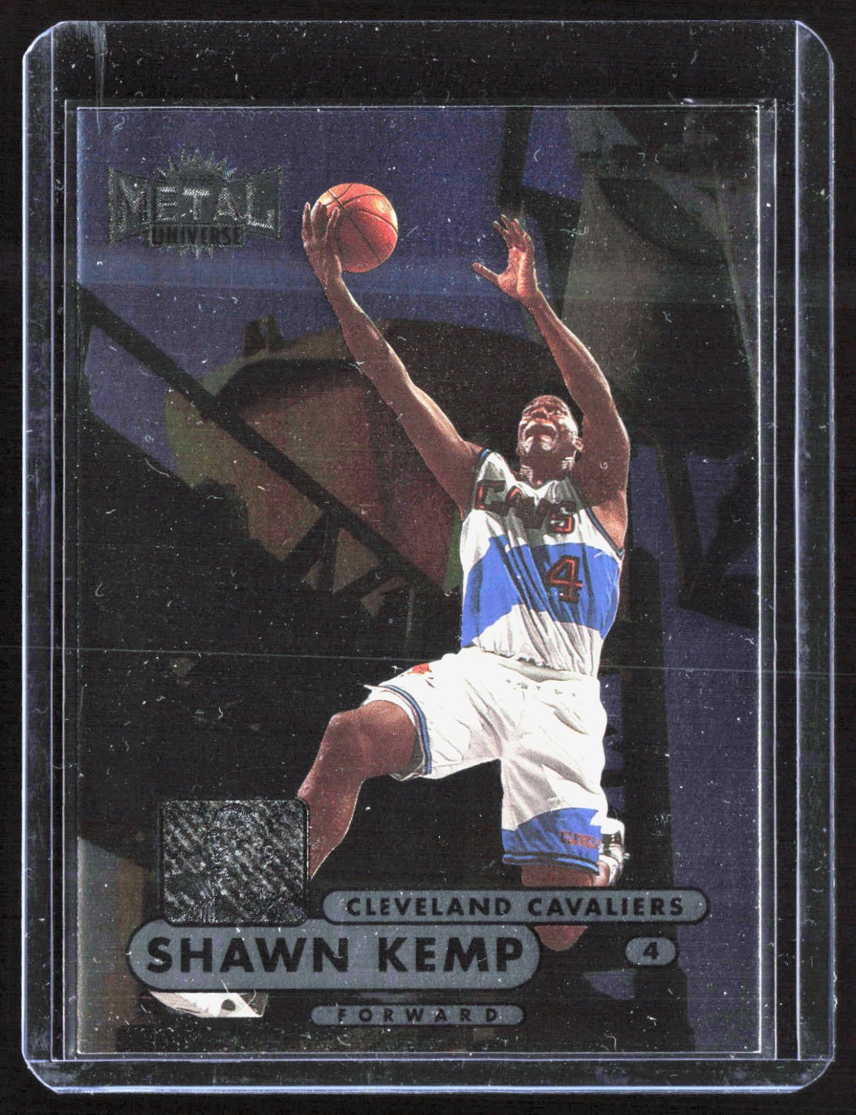 1997-98 Metal Universe Championship Shawn Kemp 78 Basketball Cleveland Cavaliers