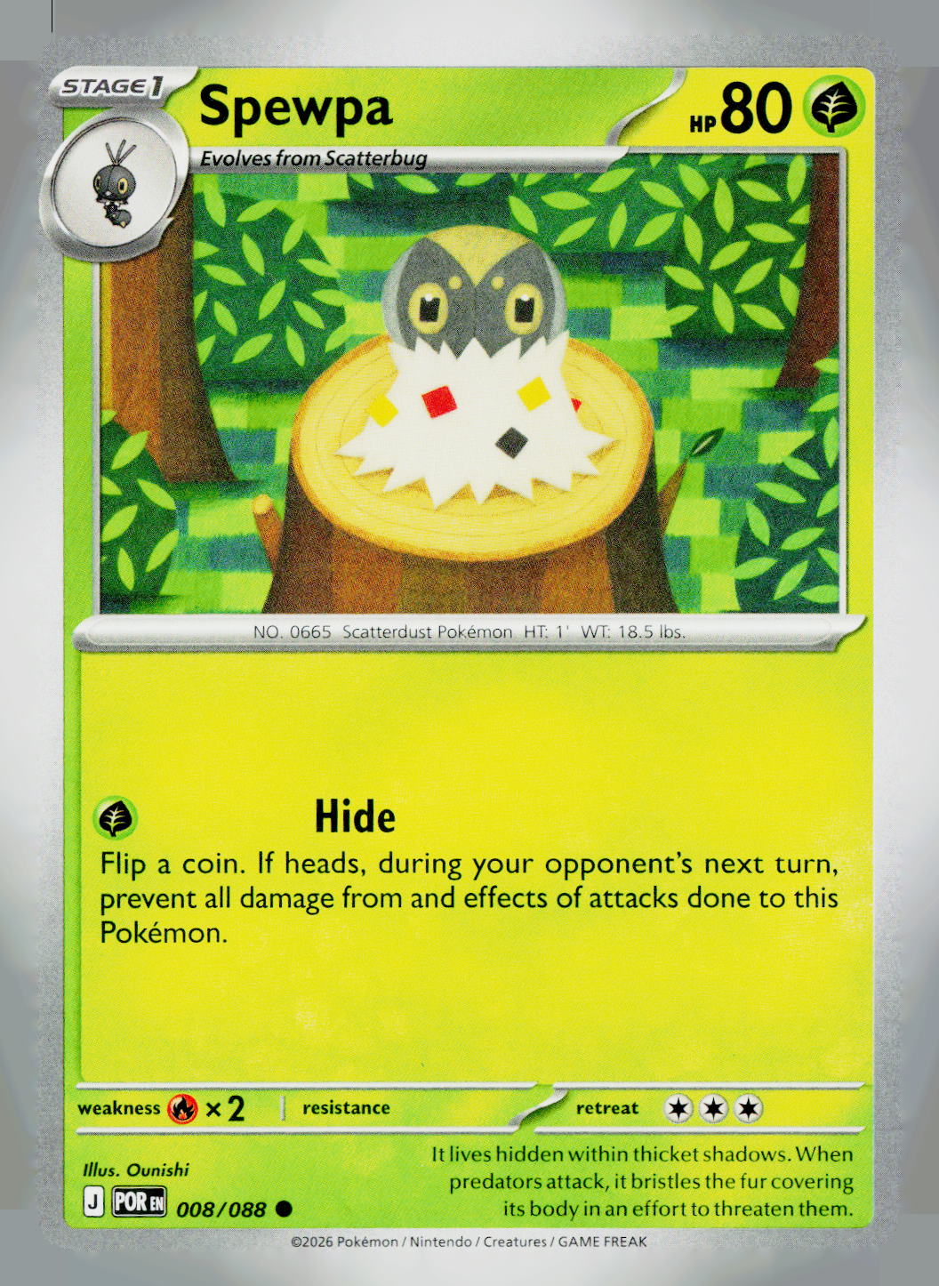 Spewpa POR 008/088 NM