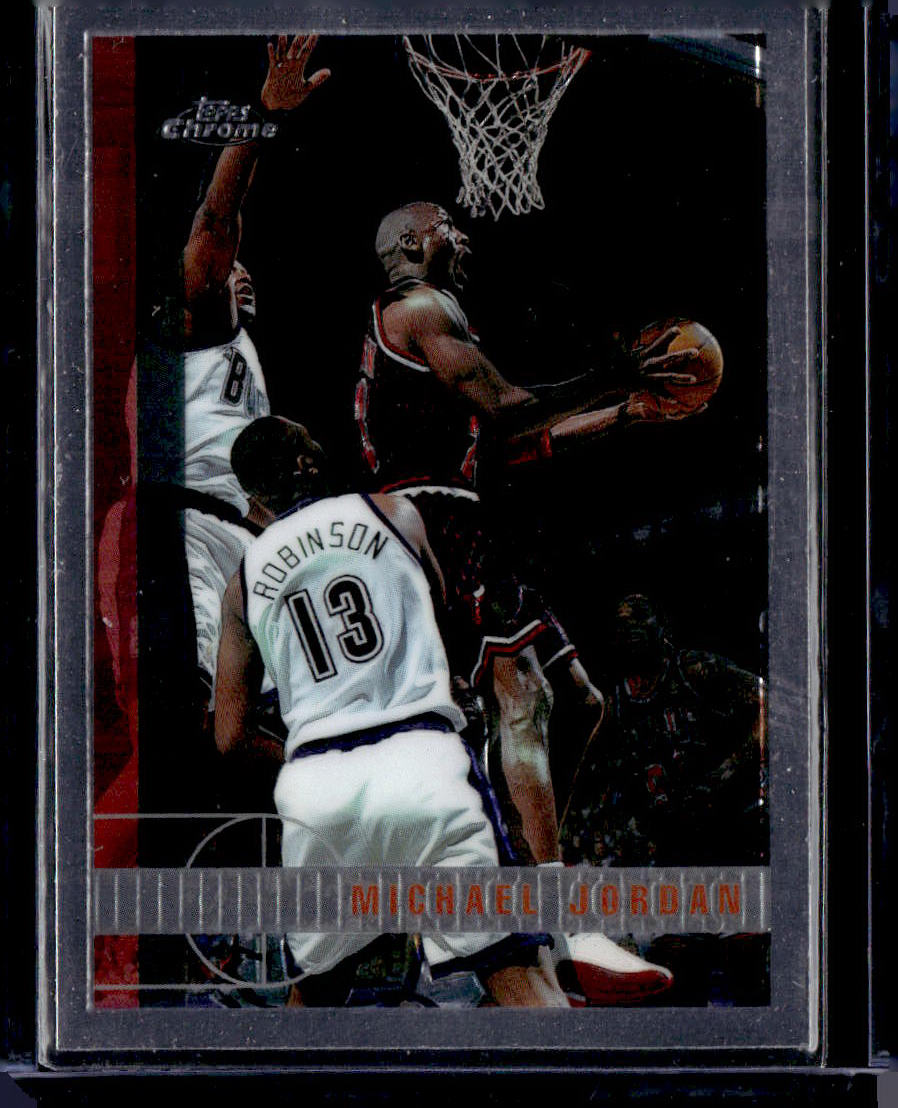 Michael Jordan Topps chrome EDL Base 123 NM