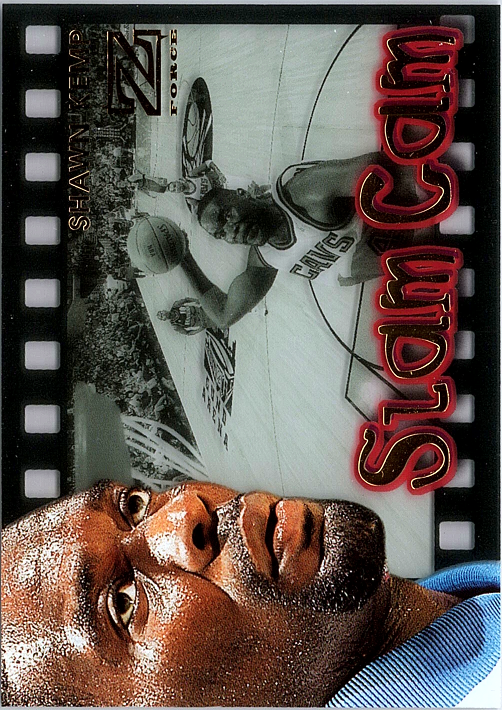 Shawn Kemp SkyBox Z-Force - Slam Cam 6 SC NM