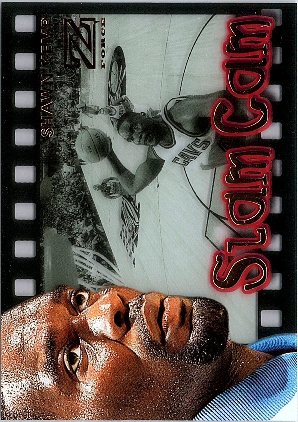 Shawn Kemp SkyBox Z-Force - Slam Cam 6 SC NM