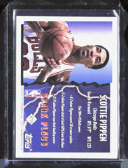 1995-96 Topps - Spark Plugs Scottie Pippen SP10 Basketball Chicago Bulls