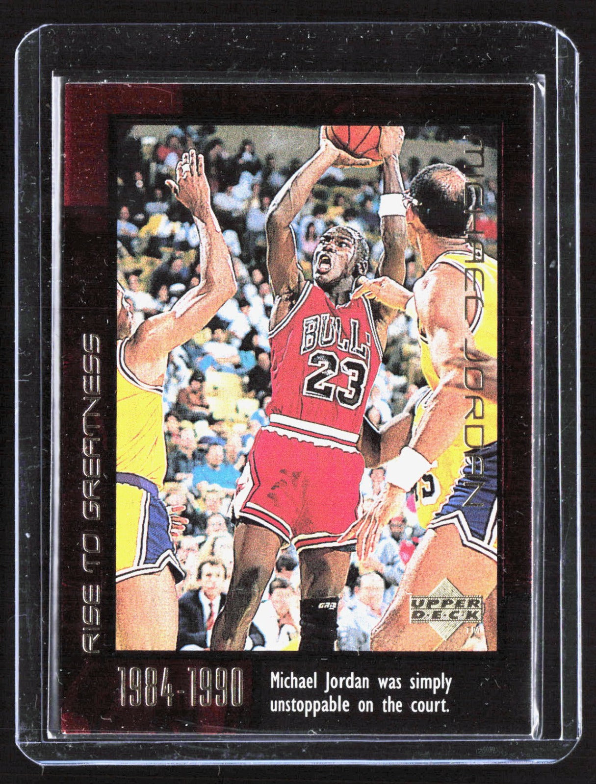 1999 Upper Deck Michael Jordan Career Collection Michael Jordan 16 Chicago Bulls