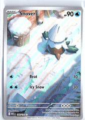 Snover Illustration Rare ME01: Mega Evolution 140/132 NM