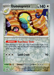 Dudunsparce PRE 080/131 Reverse Holo NM