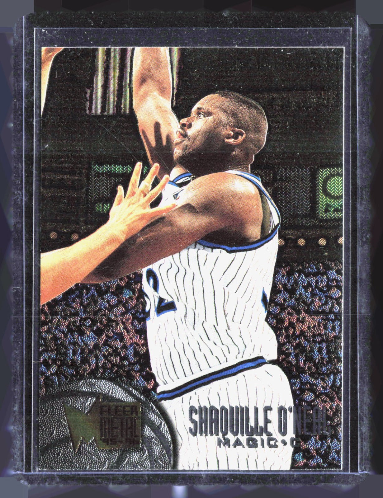 1995-96 Metal Shaquille O'Neal 78 Basketball Orlando Magic