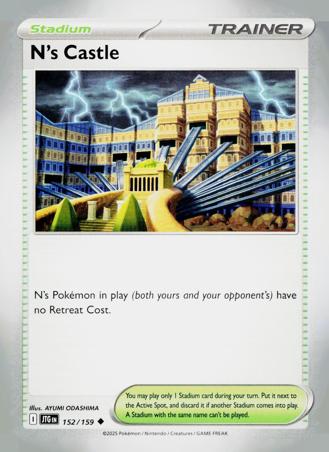 N's Castle JTG 152/159 NM