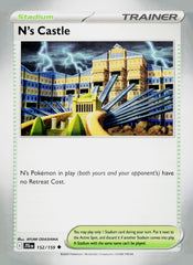 N's Castle JTG 152/159 NM