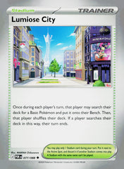 Lumiose City POR 077/088 NM
