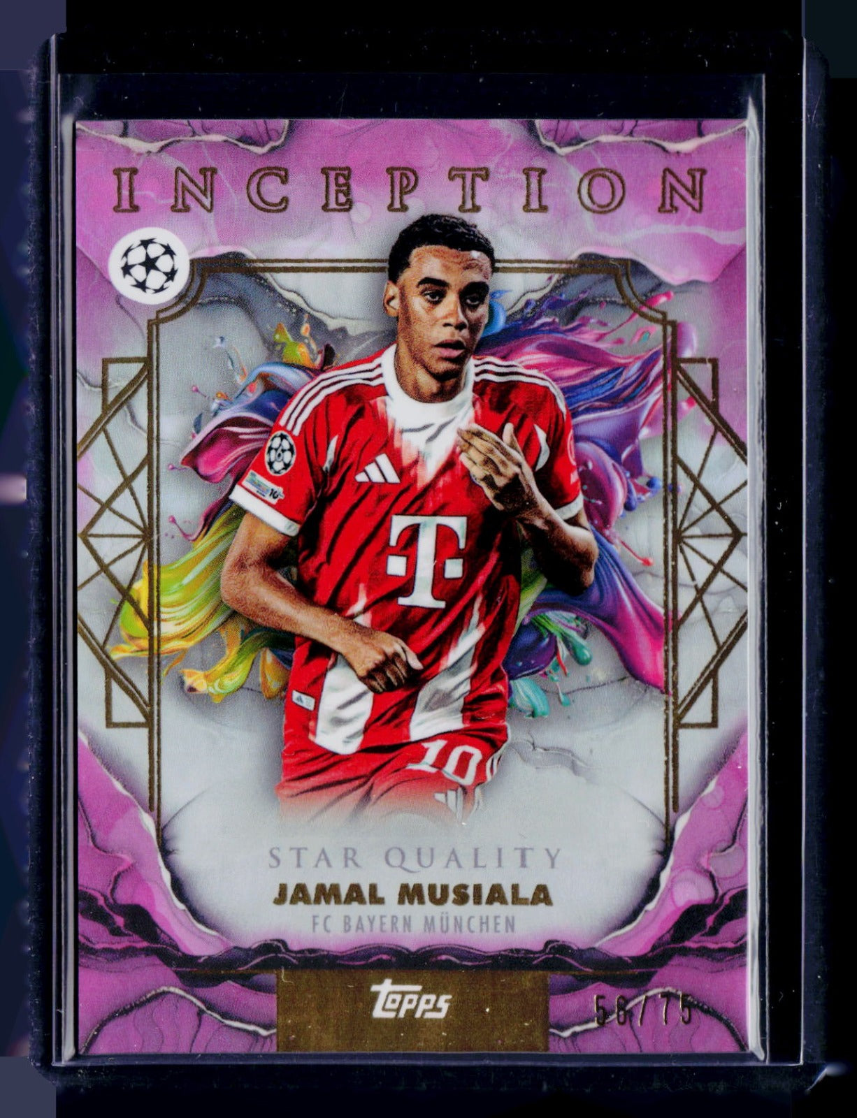 Jamal Musiala 2026 Topps Inception /75 61 NM