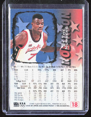 1996 Fleer USA David Robinson 18 Basketball USA