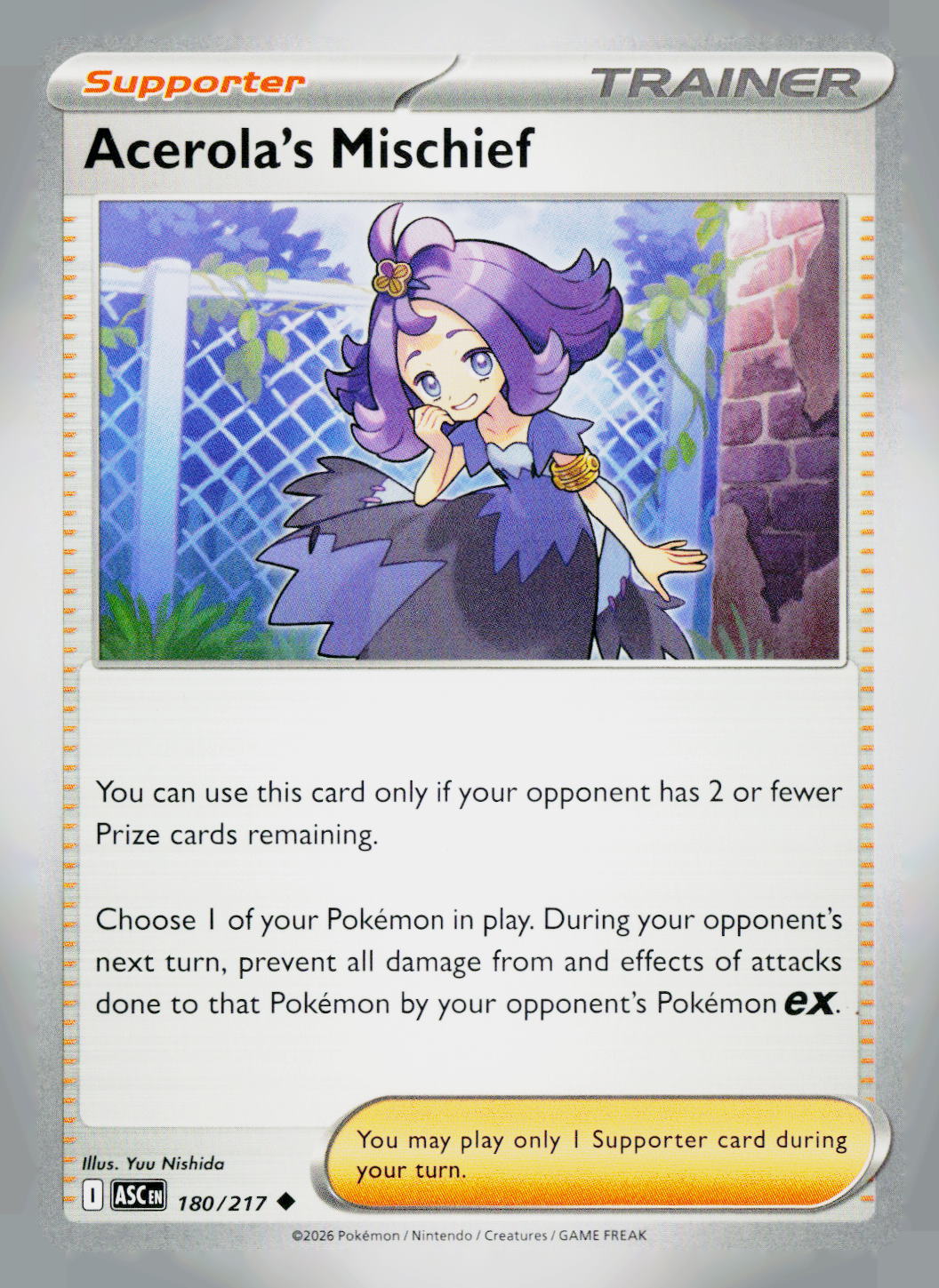Acerola's Mischief ASC 180/217 NM