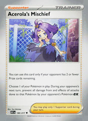 Acerola's Mischief ASC 180/217 NM