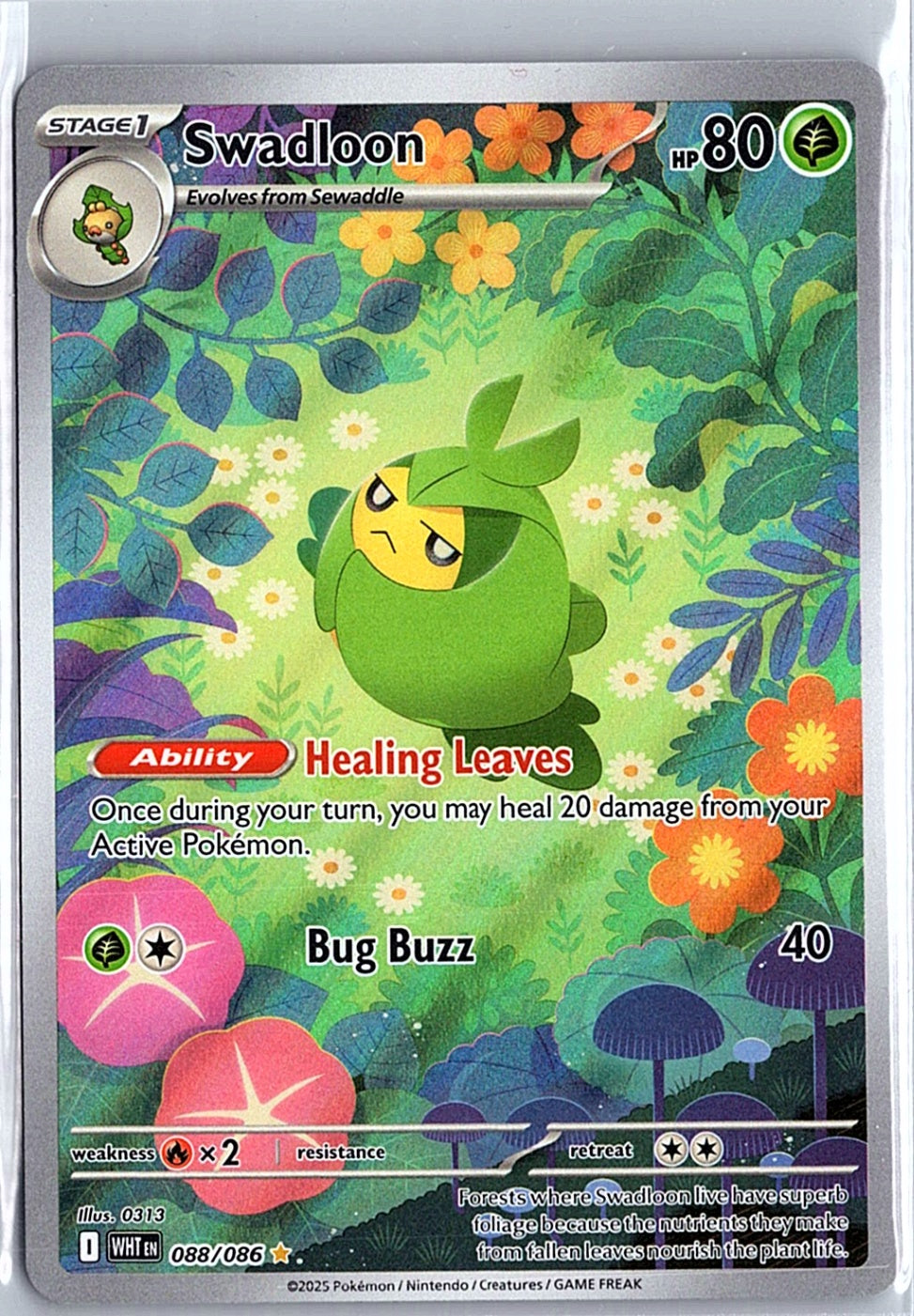 Swadloon Illustration Rare SV: White Flare 088/086 NM