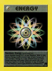 Rainbow Energy (80) Unlimited Team Rocket 80/82 NM