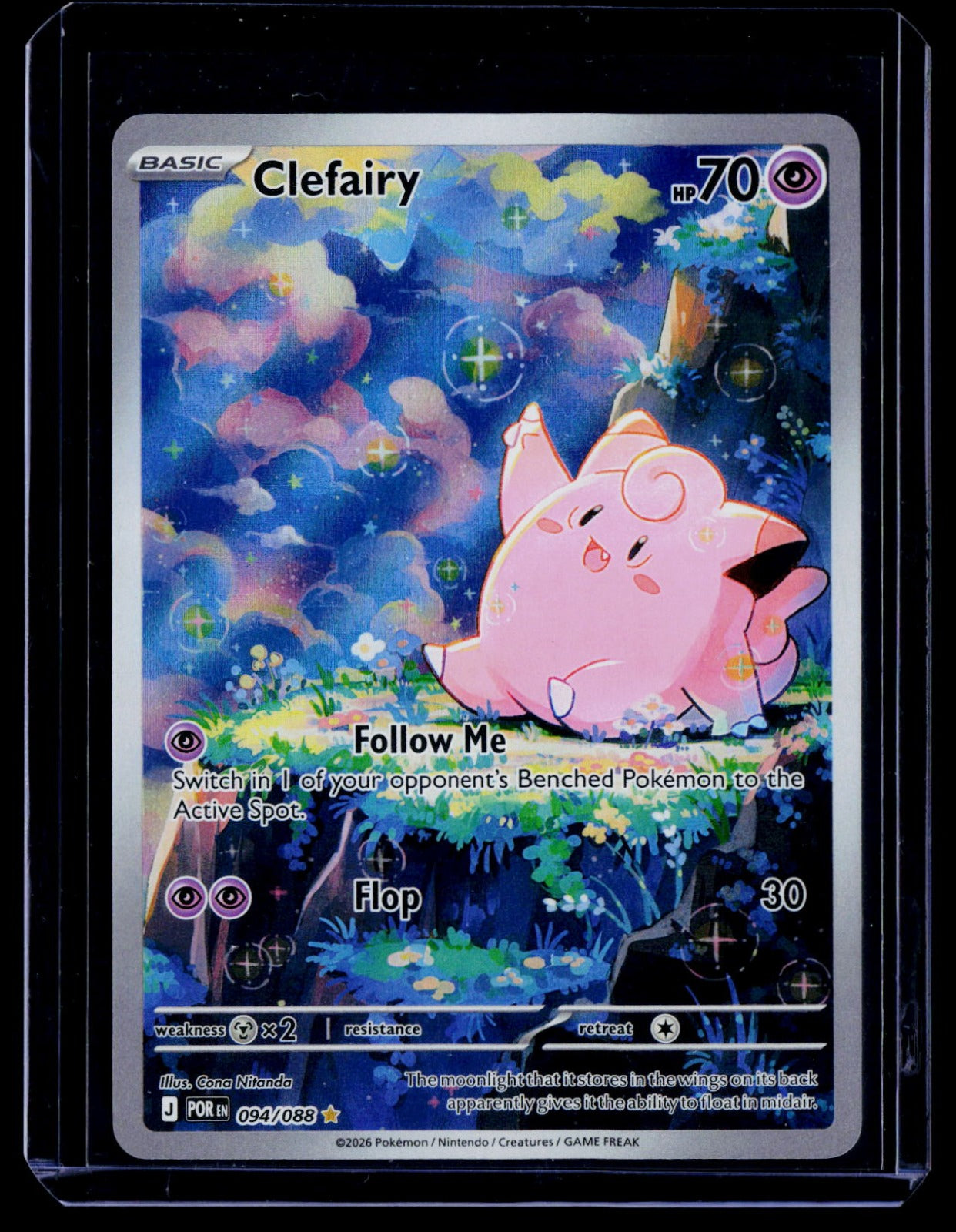 Clefairy Holo ME03: Perfect Order 094/088 NM