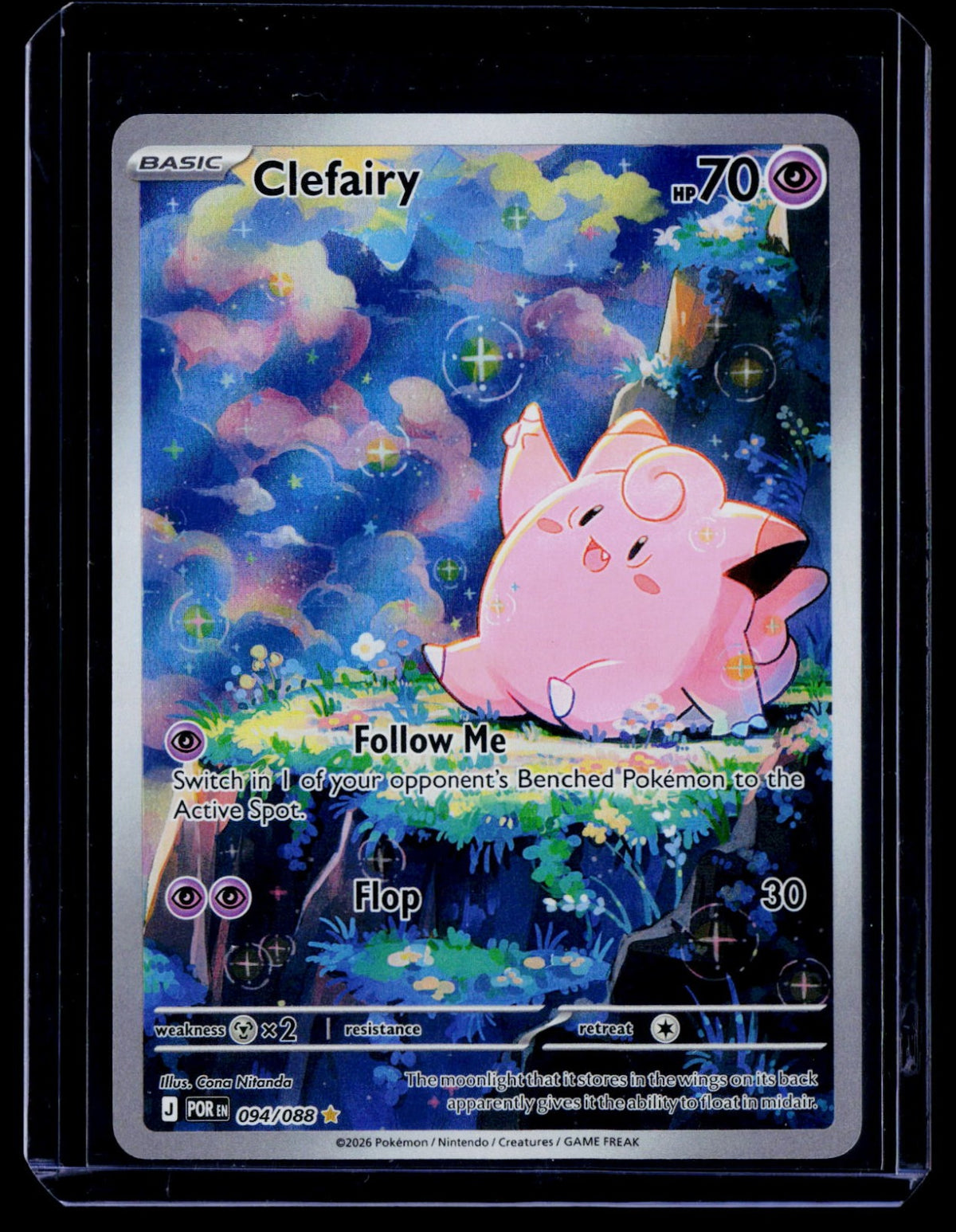 Clefairy Holo ME03: Perfect Order 094/088 NM