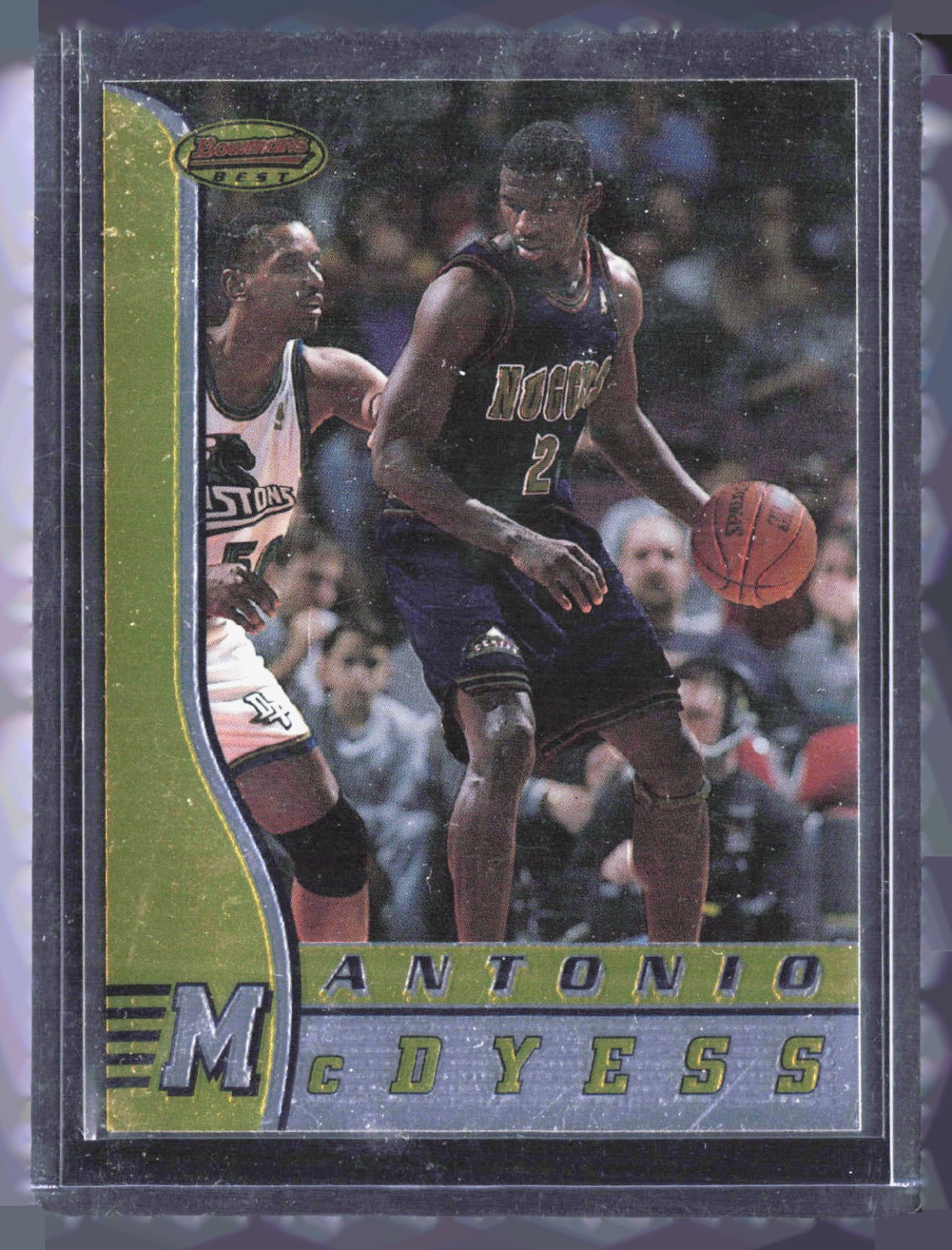 1996-97 Bowman's Best Antonio McDyess 43 Basketball Denver Nuggets