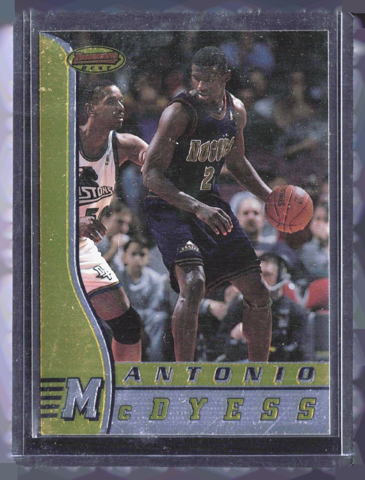 1996-97 Bowman's Best Antonio McDyess 43 Basketball Denver Nuggets