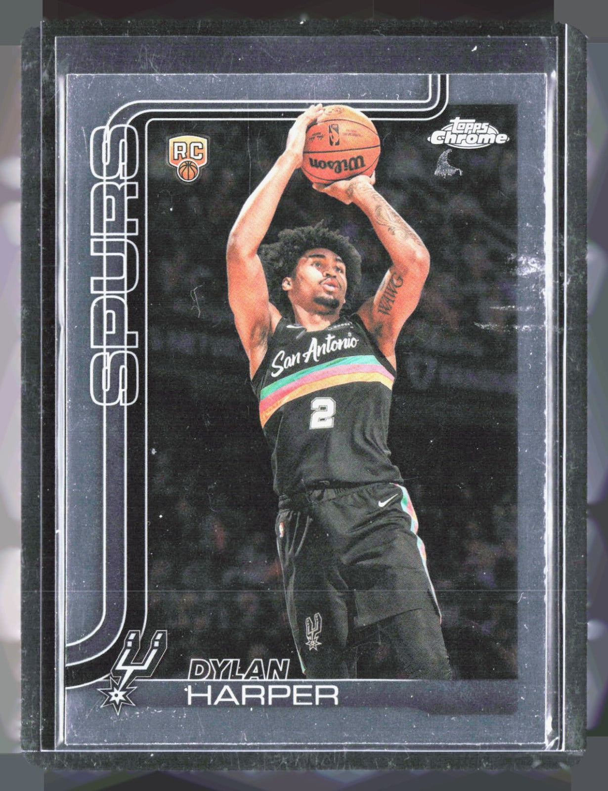 2025-26 Topps Chrome Update Dylan Harper 152 Basketball San Antonio Spurs