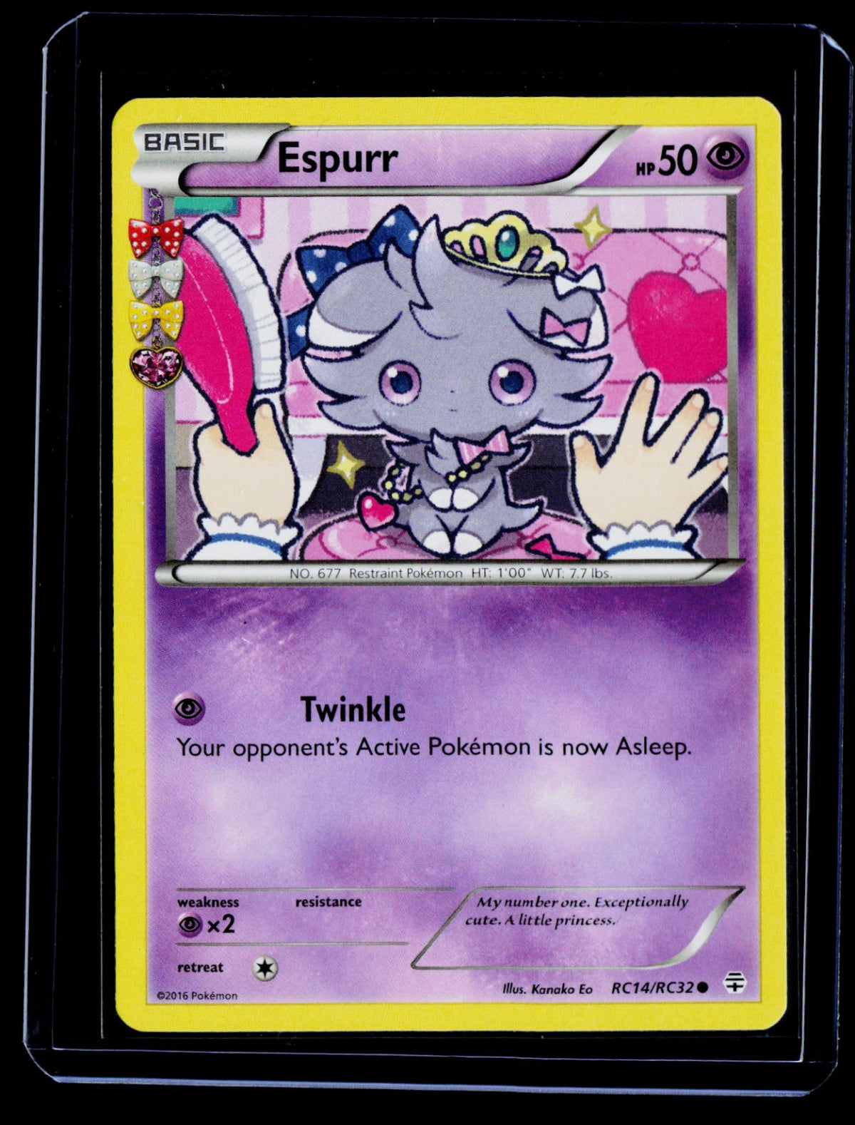 Espurr Generations: Radiant Collection RC14/RC32 NM