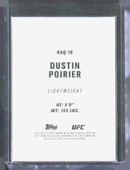 2025 Topps Chrome UFC - Kings and Queens Dustin Poirier KAQ-16 UFC