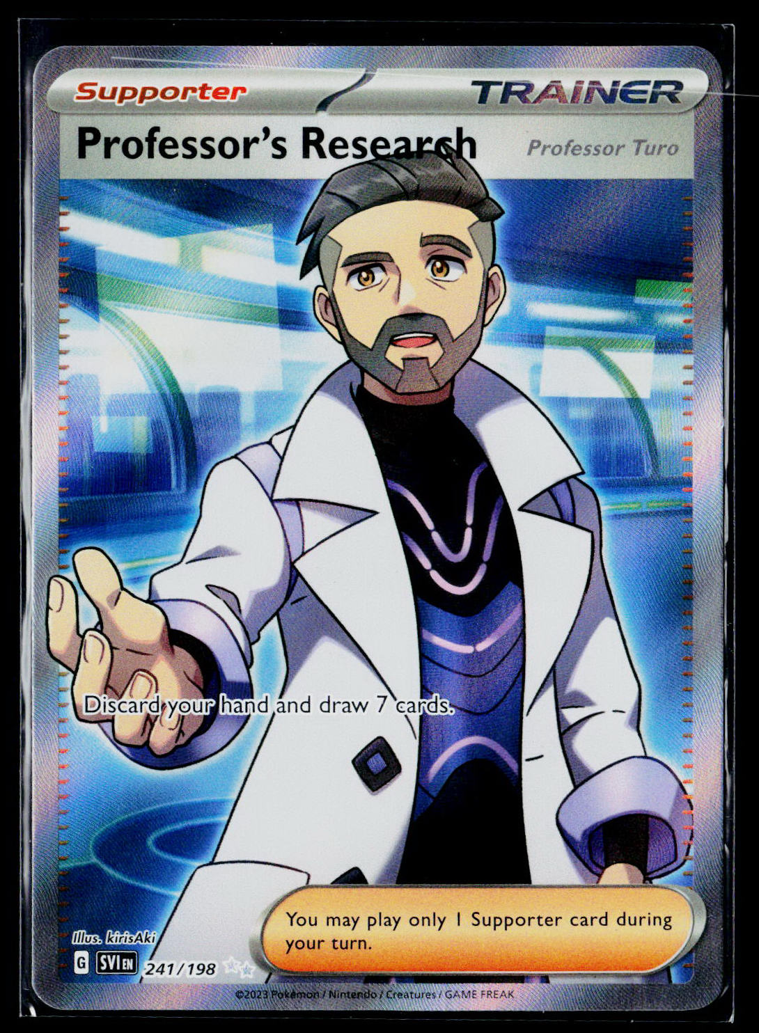 Professor's Research [Professor Turo] Holo S&V Base Set 241/198 NM
